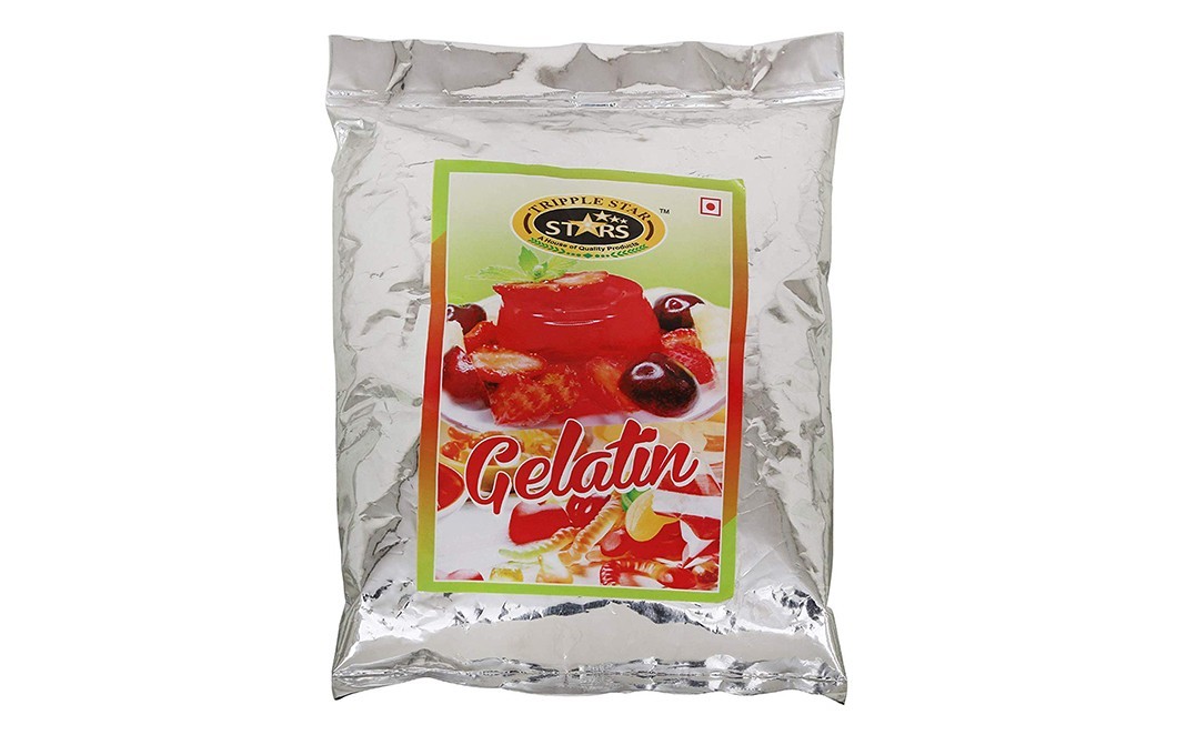 Tripple Star Gelatin    Pack  500 grams